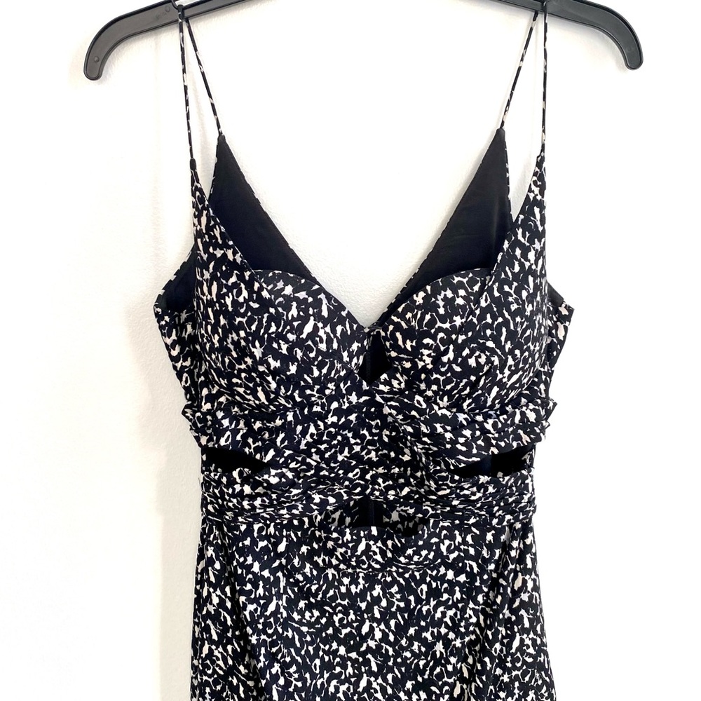 Zimmerman Silk Bustier Midi Dress with Cups